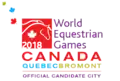 Logo utilisé durant la candidature de la ville de Bromont.