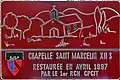 Rénovation de la chapelle de Saint-Marcellin.