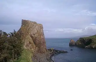 Ruines du château d'An Coroghon