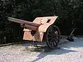Un cannone da 105/28 italien.
