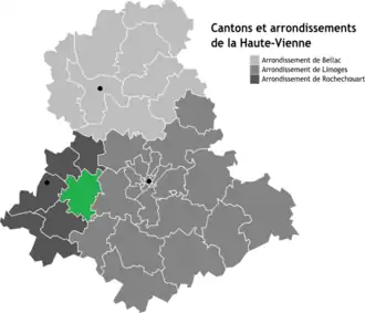 Canton de Saint-Laurent-sur-Gorre