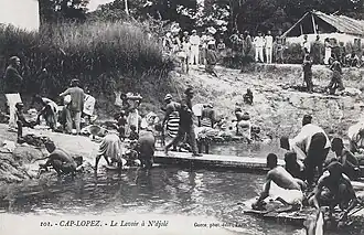 Le lavoir.