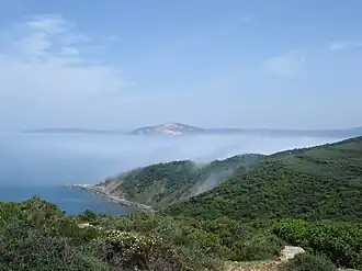 Vue du cap Serrat