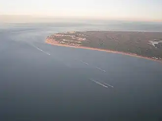 Vue aérienne.