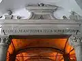 Mise en garde à l'entrée de la chapelle.
