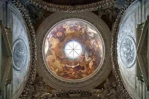 Le plafond du dôme Girolamo Pellegrini