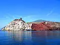 la Cala Rossa.