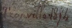 signature de François Joseph Tronville