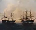 Capture du Virginius par Tornado