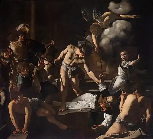Le Martyre de saint Matthieu.