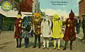 Mascarade de Mardi gras, vers 1915.