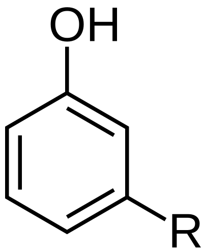 Formule générale des cardanols.
