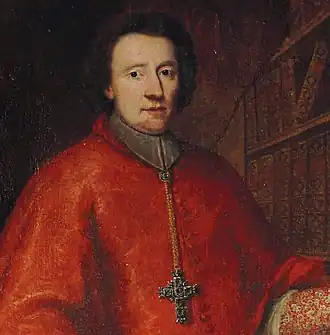 Le cardinal-archevêque Thomas-Philippe d'Alsace de Hénin-Liétard.
