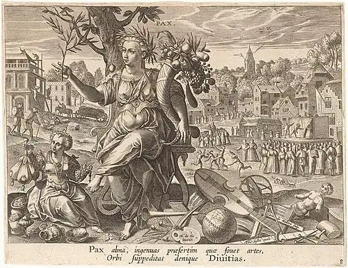 Une allégorie de la paix.