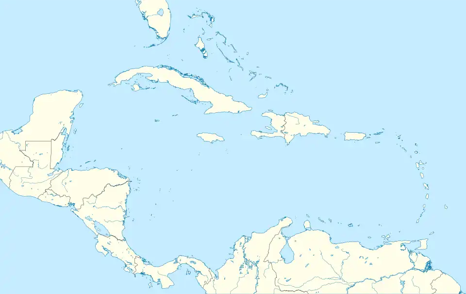 (Voir situation sur carte : Caraïbes)