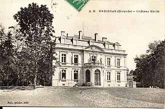 Château Maillé à Carignan.