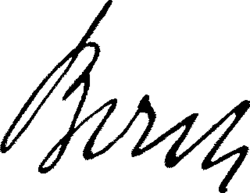 signature de Carl Bosch