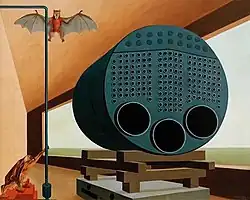 Chaudière avec chauve-souris, 1928