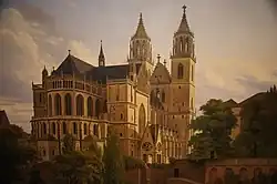 La cathédrale de Magdebourg, 1828, Kulturhistorisches Museum de Magdebourg
