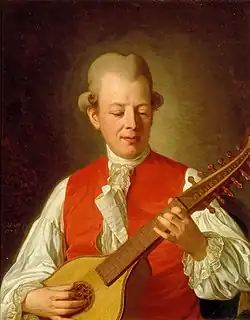 Description de l'image Carl Michael Bellman, portrayed by Per Krafft 1779.jpg.