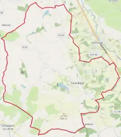 Carte OpenStreetMap