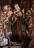 Vierge à l’Enfant avec saints.