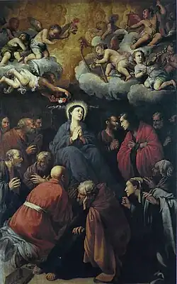 Mort de la Vierge (1610), Rome, église Santa Maria della Scala.