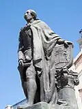 Statue de Charles III à Madrid (Juan Adsuara), 1966.