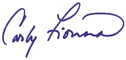 signature de Carly Fiorina