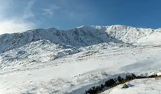 Carnedd Llywelyn en hiver