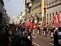 Porte étendards, Carnaval de Milan 2009.