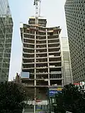 le chantier le 29 janvier 2012