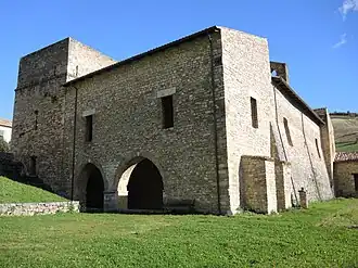 Vue de l'abbaye