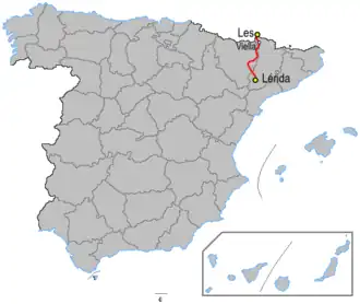 Image illustrative de l’article Route nationale 230 (Espagne)
