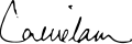 Signature de Carrie Lam