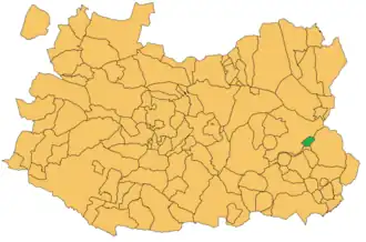 Localisation de Carrizosa