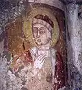 Fresque dans l'église San Damiano