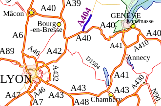 Carte de la route.