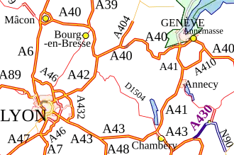 Carte de la route.