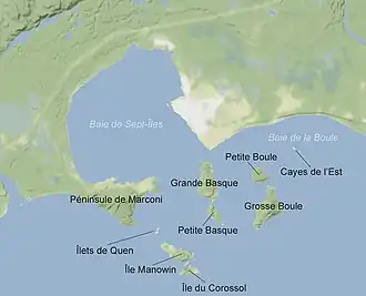 Carte de l'archipel