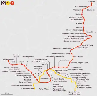 Image illustrative de l’article Métro de Lille