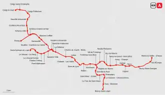 Plan de la ligne