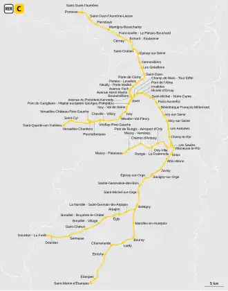 Plan de la ligne