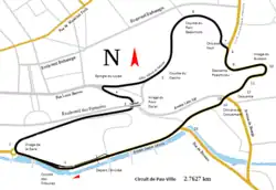 Tracé de la course