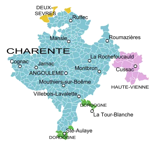 Province de l'Angoumois au XVIIIe siècle