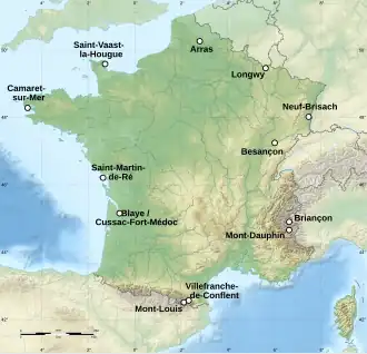 Image illustrative de l’article Fortifications de Vauban inscrites à l'Unesco