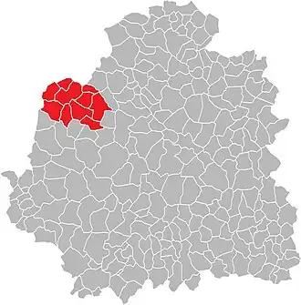 Canton de Châtillon-sur-Indre