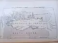 Carte du détroit de Jones par Gunnar Isachsen, publiée dans Quatre Ans dans les glaces du pôle d'Otto Sverdrup, Flammarion, 1903, p.&nbsp;176.