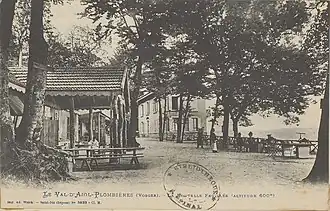 La Nouvelle Feuillée, alt. 600&nbsp;m (carte postale Adolphe Weick).