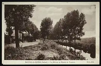 La Bièvre et la Route de Fresnes.
